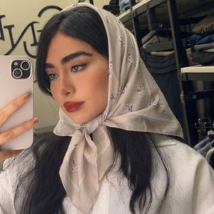 قیمت مینی اسکارف نخی کد 1122