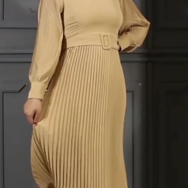 پیراهن مجلسی زنانه الیزه دامن پلیسه