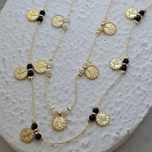 خرید اینترنتی گردنبند 7 سکه وارداتی هانا