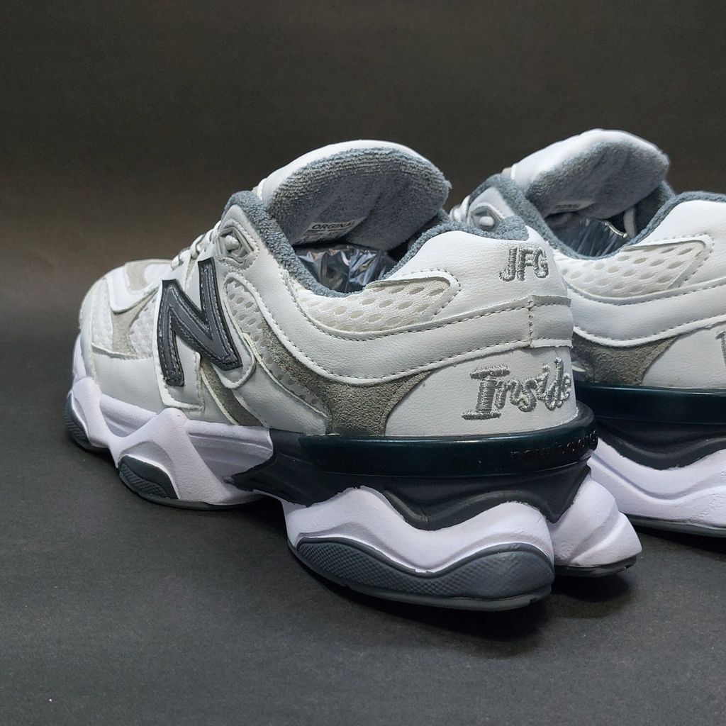 مشخصات کتونی نیوبالانس 9060 سفید طوسی با کیفیت بالا new balance