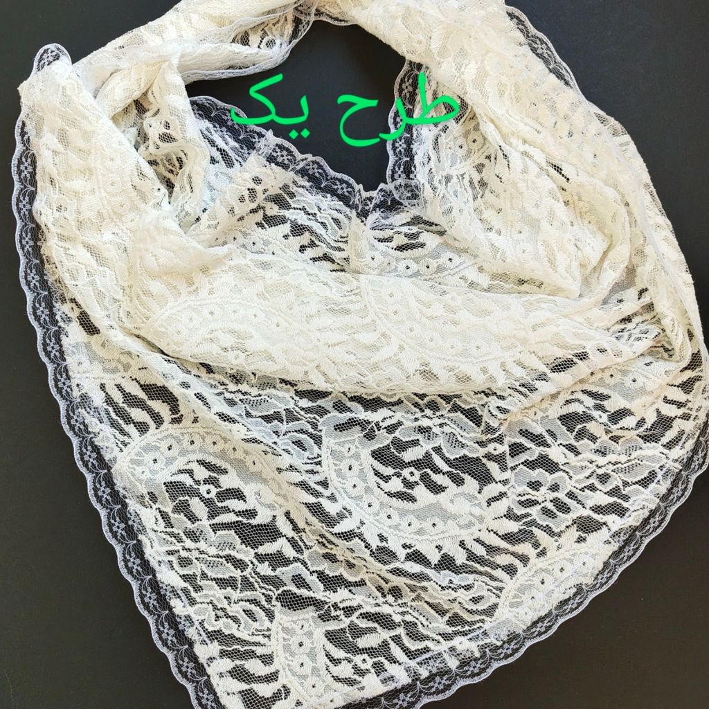 خرید اینترنتی روسری سه گوش دوردانتل