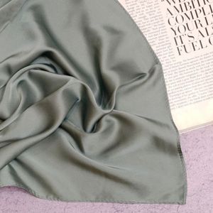 خرید اینترنتی مینی اسکارف ساتن کد 1123