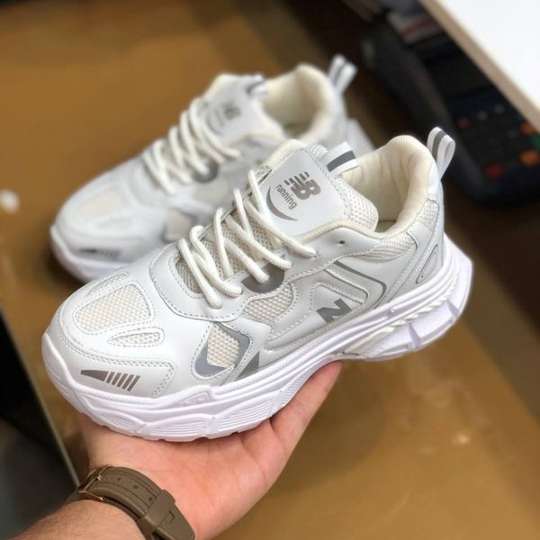 کفش لژدار نیوبالانس 990 رنگ سفید