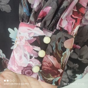 فروش اینترنتی شومیز مانتویی طرحدار الیزه خنک تابستانه