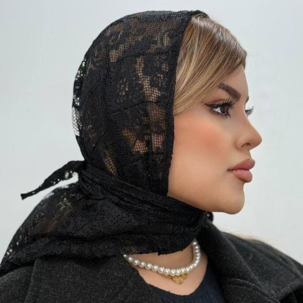 مینی اسکارف گیپور سه گوش هانا