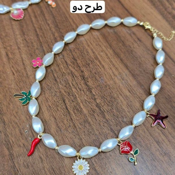گردنبند صدف سیمین هانا