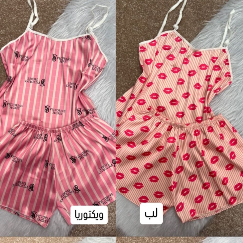 خرید اینترنتی تاپ و شلوارک ساتن
