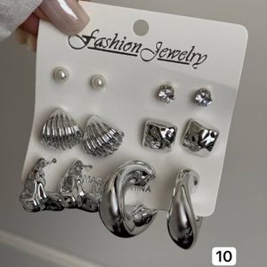 خرید آنلاین پک گوشواره کارتی هانا