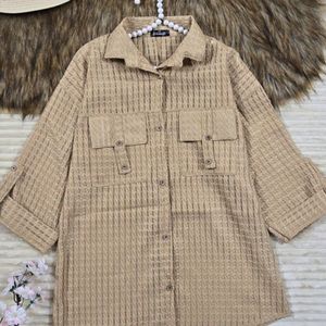 خرید اینترنتی مانتو حصیری شیک