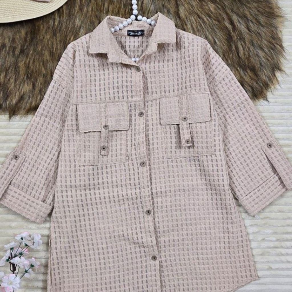 مشخصات مانتو حصیری شیک