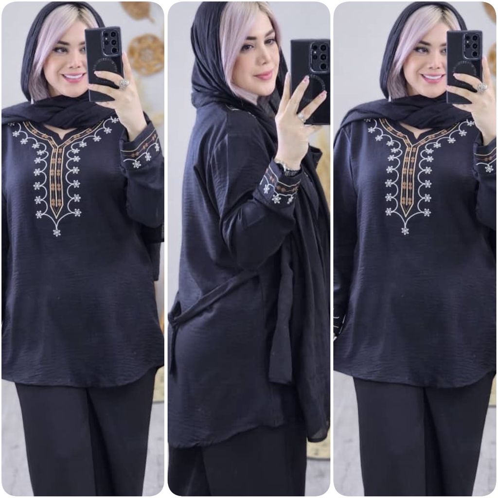 خرید اینترنتی شومیز زنانه طرح رویا