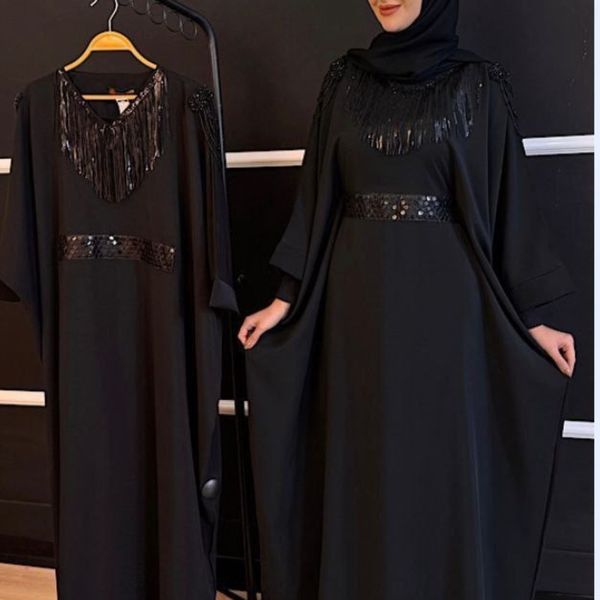 عبایی زنانه رقیه با سردوشی