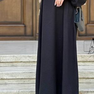 قیمت ارزان پیراهن بلند مشکی زنانه مدل نیلا