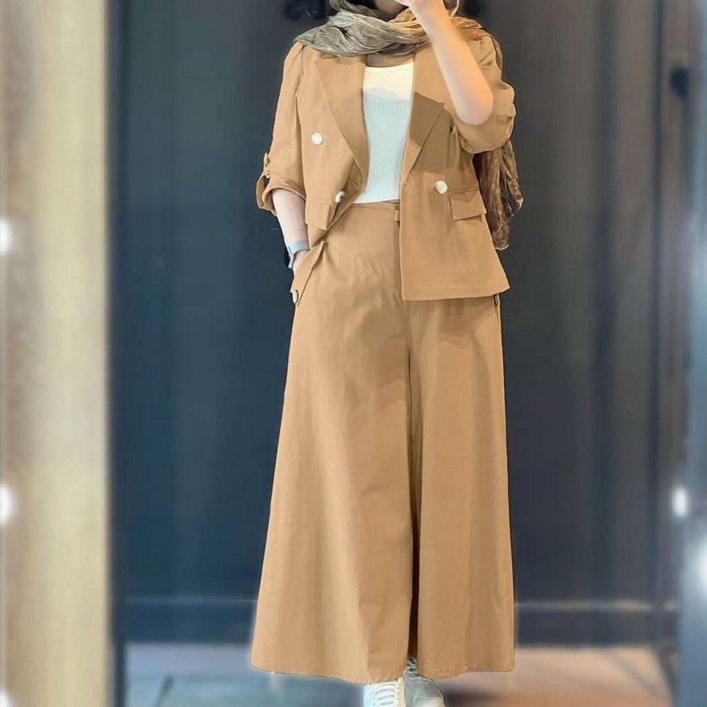 خرید آنلاین کت و دامن شلواری حنا