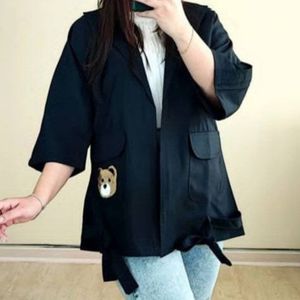 مانتو انوشا.جنس پارچه داکرون جلو باز