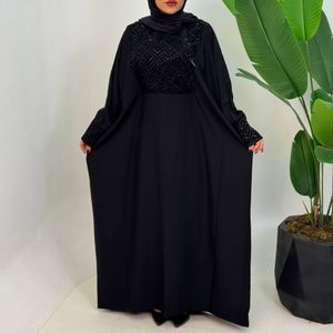 قیمت ارزان عبایی زنانه الیزه یقه مخملی زیپ دار