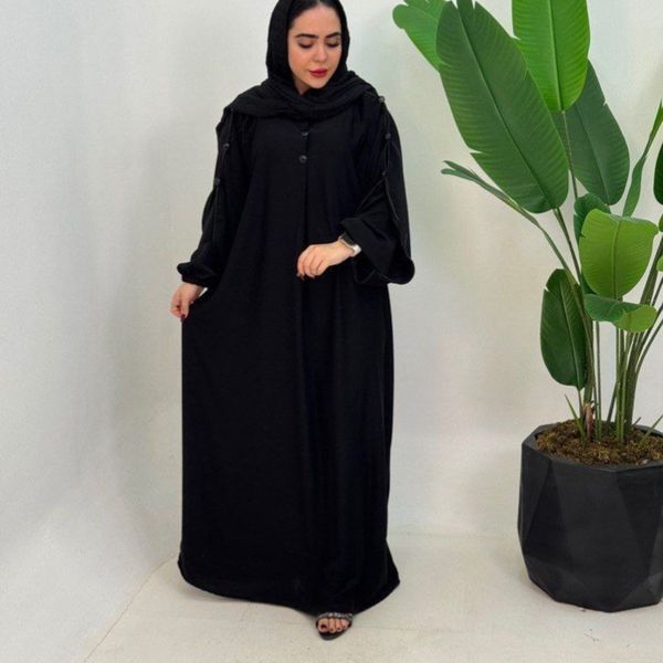 مانتو عبایی زنانه الیزه استین دار پرطرفدار