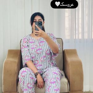 خرید آنلاین ست بلوز شلوار خانگی زنانه فانتزی نگین