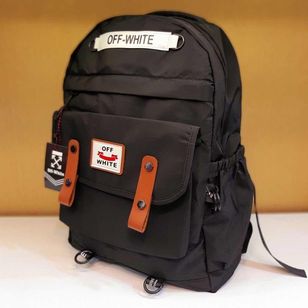 خرید انلاین کوله پشتی off white مشکی