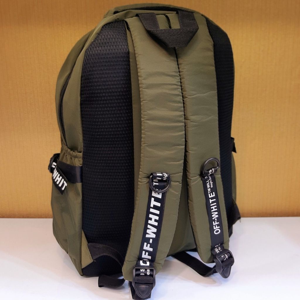 خرید اینترنتی کوله پشتی off white سبز