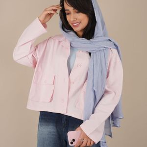 خرید انلاین کت کراپ رنگی صدف پاد