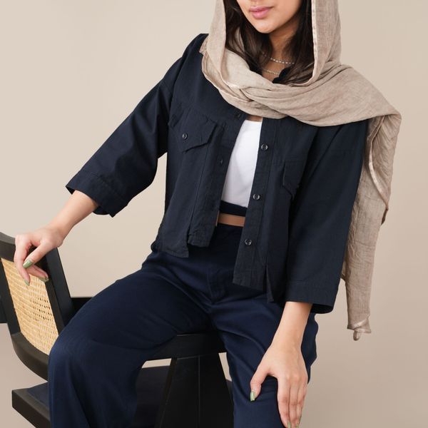 کت کراپ لینن روبیتا هانا