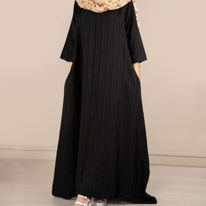 فروش اینترنتی کفتان کوک دوزی مشکی پاد