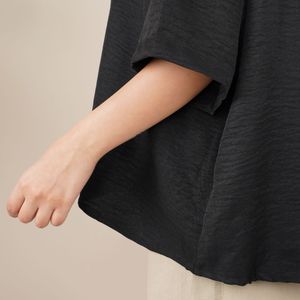 مشخصات شومیز مشکی مرمر پاد