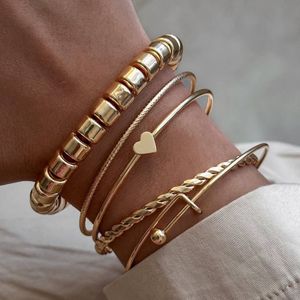 خرید انلاین 4تا بنگل ظریف شیک زنانه