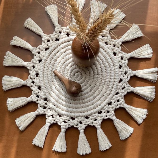 رانر مکرومه گرد طرح سما