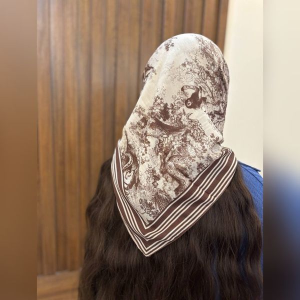 مینی اسکارف دیور تمام نخ