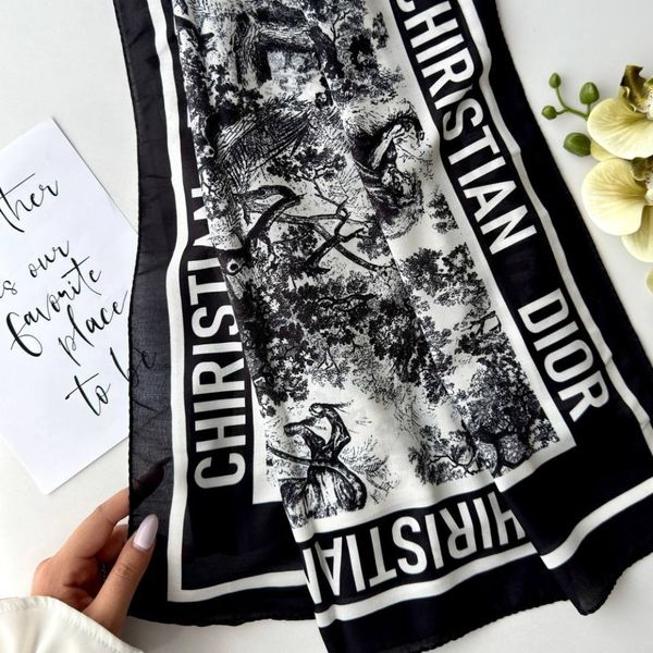 مینی اسکارف دیور تمام نخ