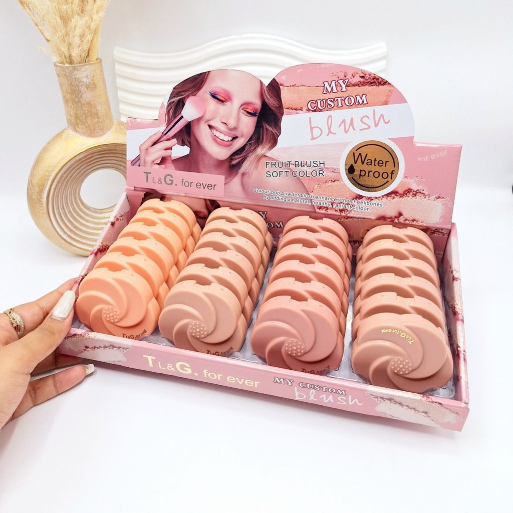 خرید اینترنتی رژ گونه طرح گل پیچشی برند for ever با فینش مات