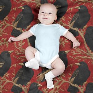 خرید آنلاین پارچه مخمل روبالشی پارچه باما طرح سه بعدی پرنده کد 5013932