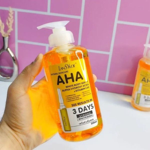 سرم روشن کننده تخصصی بدن AHA اصل
