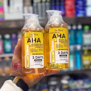 قیمت ارزان سرم روشن کننده تخصصی بدن AHA اصل