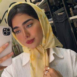 قیمت ارزان مینی اسکارف کره ای کد 1127