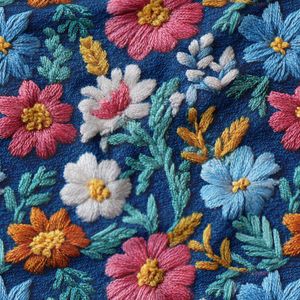 قیمت پارچه مخمل روبالشی پارچه باما طرح سه بعدی سنتی گلستان کد 5013952