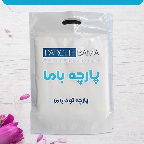 پارچه مخمل روبالشی پارچه باما طرح سه بعدی طبیعت کد 5013961