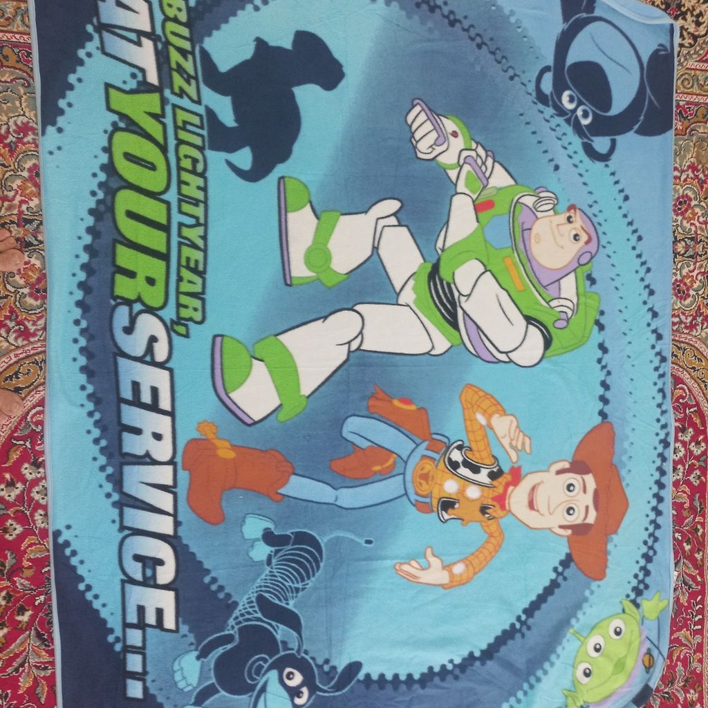 قیمت ارزان پتو کودک طرح انیمیشن