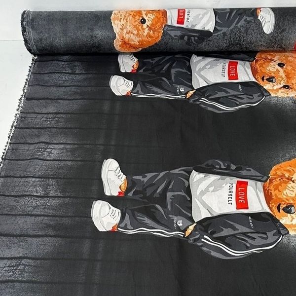 پارچه عروسکی پسرانه تدی لاو