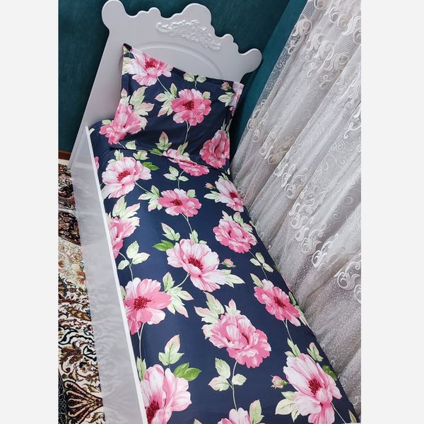 روتختی نیم ست یک نفره گل رز