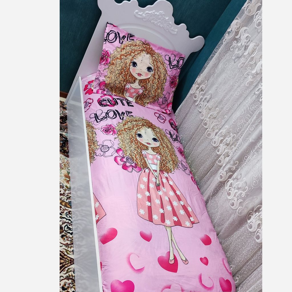 مشخصات روتختی عروسکی دخترانه یک نفره