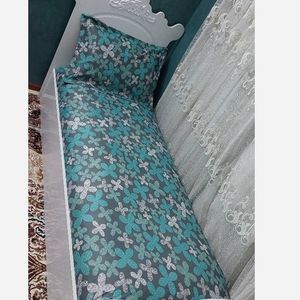 قیمت روتختی نیم ست یکنفره طرح گل ابی