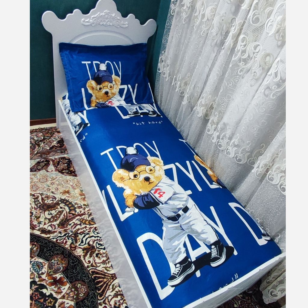 قیمت ارزان روتختی تدی عینکی ابی