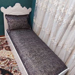 مشخصات نیم ست روتختی یک نفره دوتکه پتینه طوسی