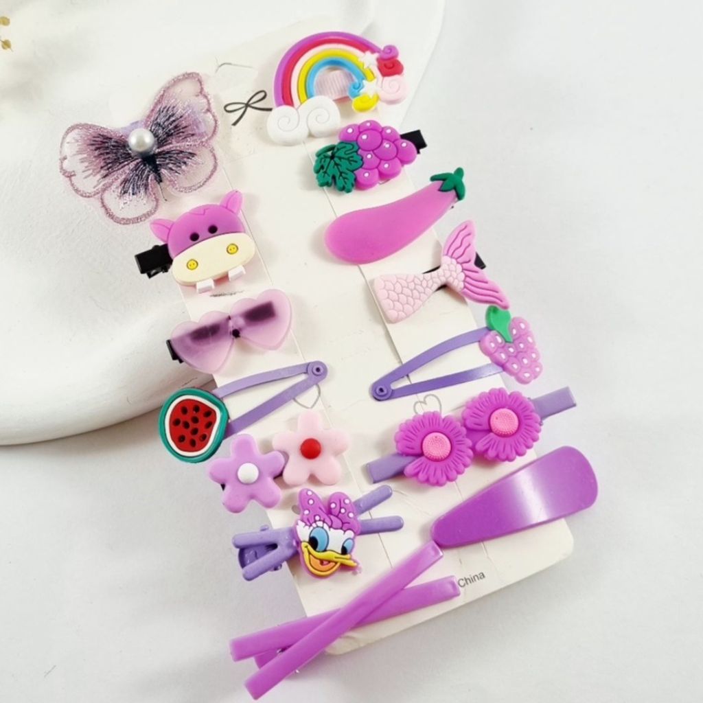 قیمت ارزان پک گیره و تق تقی موی بچگانه