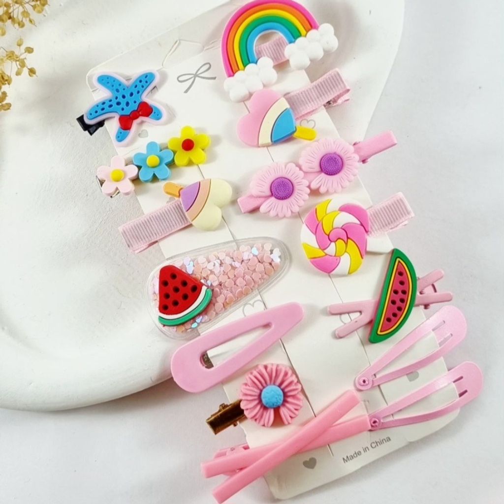 خرید اینترنتی پک گیره و تق تقی موی بچگانه