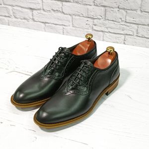 فروش اینترنتی کفش مردانه مجلسی چرم طبیعی مشکی مدل ژرژ 