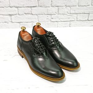 خرید آنلاین کفش مردانه مجلسی چرم طبیعی مشکی مدل ژرژ 